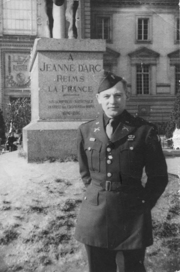 502nd PIR, Daniel J. Zapalski, Reims wiosna, lato 1945